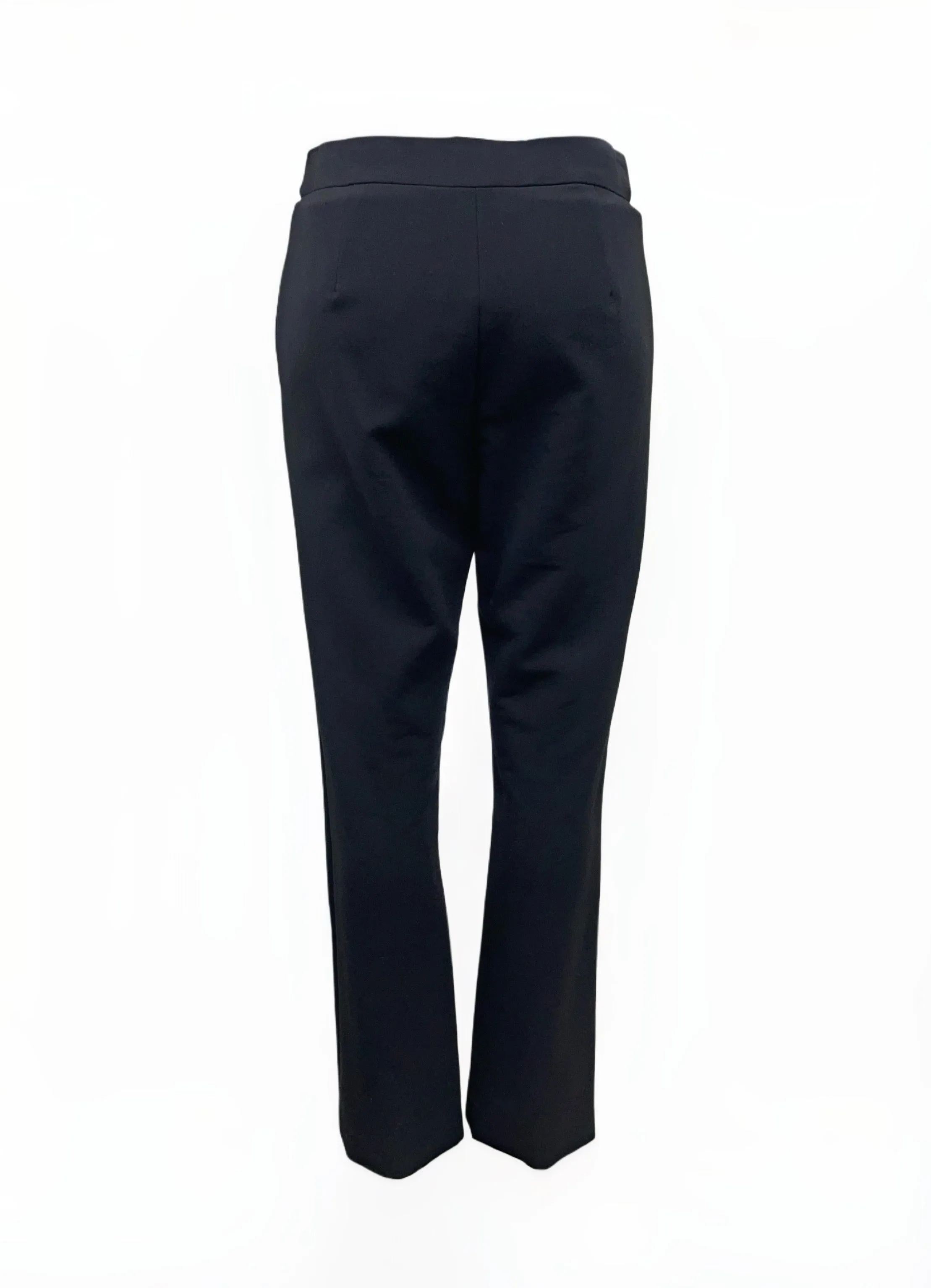 Max Mara Women's Black Fuoco Classic Wool Pants NWT