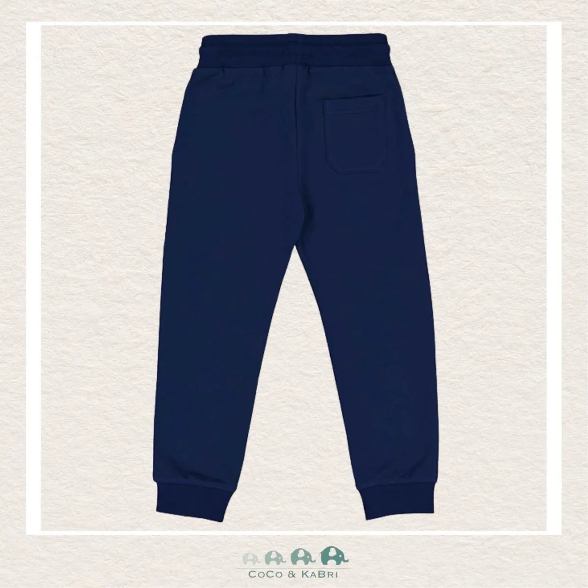 Mayoral: Boys Cuffed Fleece Jogging Pants - Navy