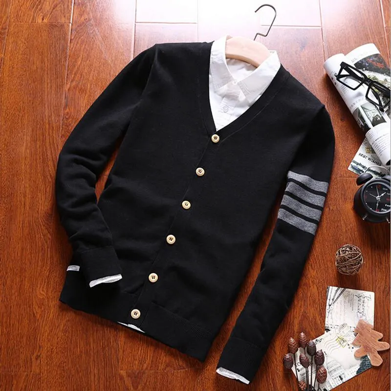 Men's Classic Button Up Cardigan