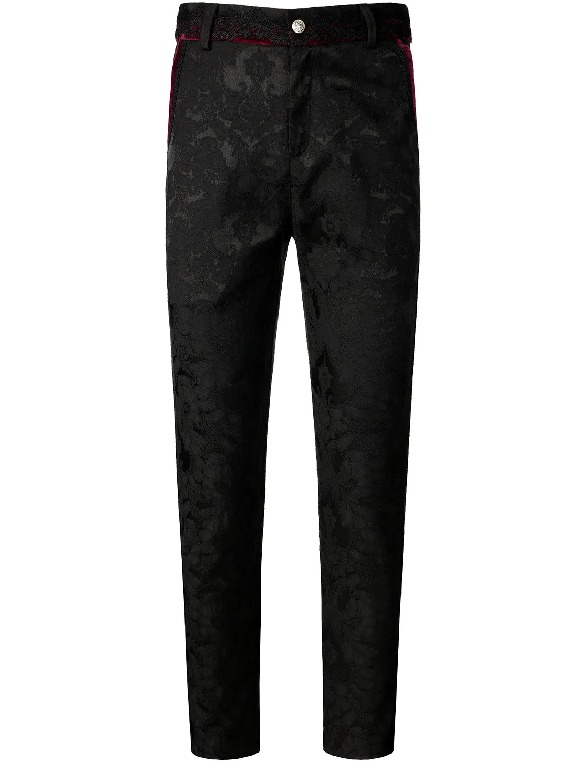 Men's Gothic Pants Cosplay Costume Trousers Steampunk Victorian Pants