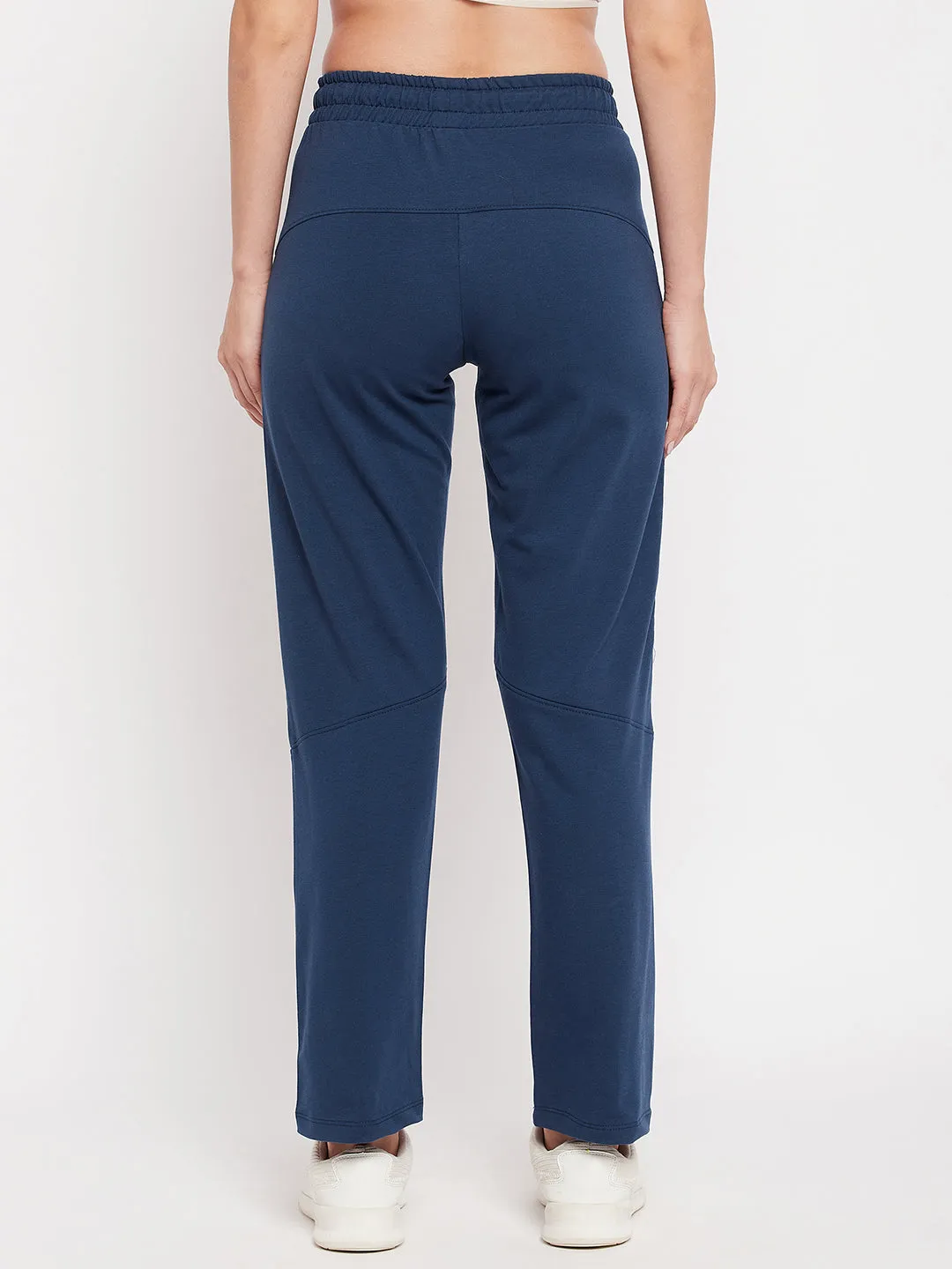 mSECRET Typography Navy Blue Sweat Pants