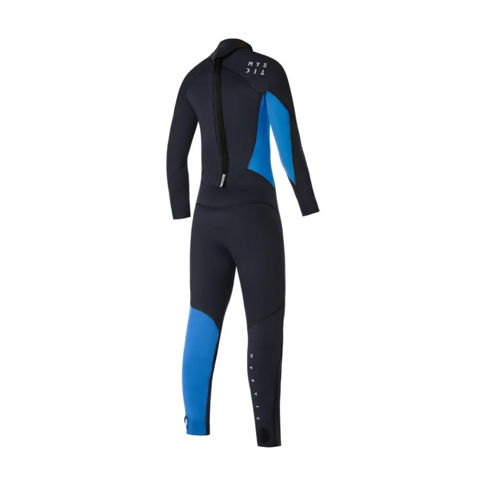 MYSTIC STAR KIDS 3/2 BACK ZIP BLACK