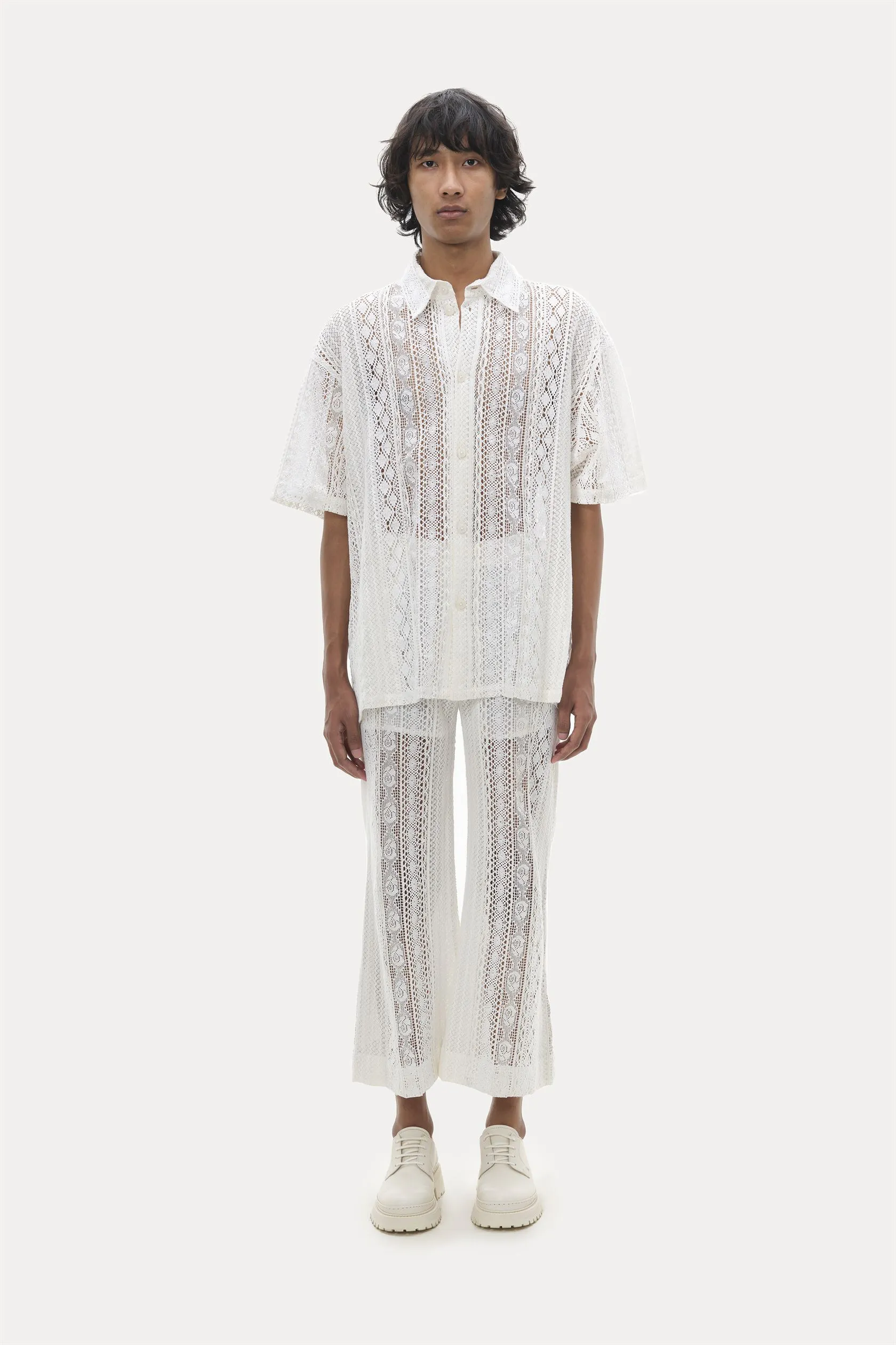 Naushad Ali I Embroidered co,ord,Grape Signature Spring Summer 2022 Poplin Grape NA SS24 M28