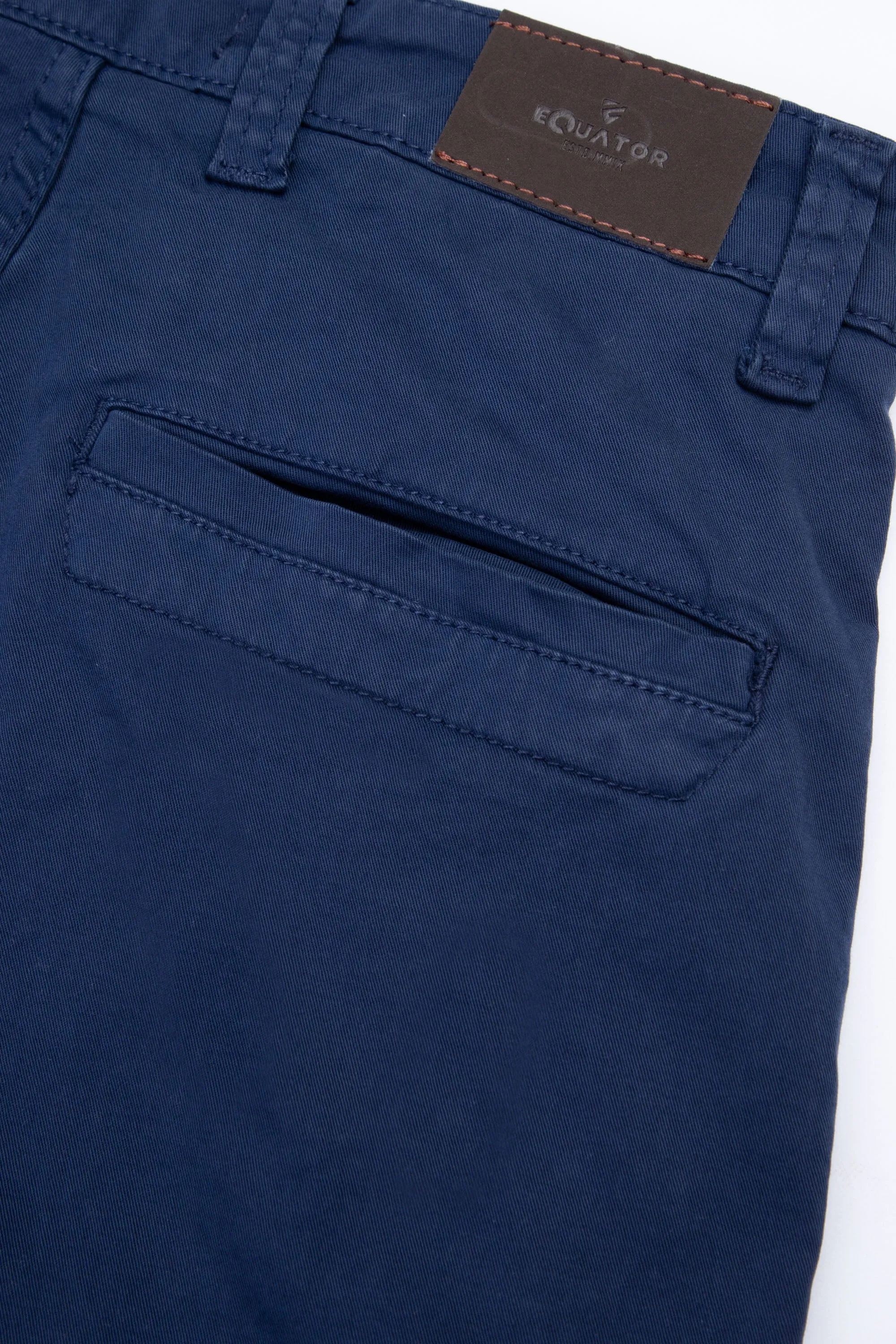 Navy Jogger Fit Fashion Pants