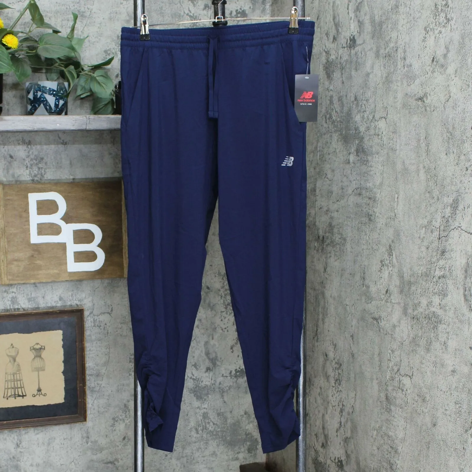 New Balance X Isaac Mizrahi Live! Women's Drawstring Woven Pants