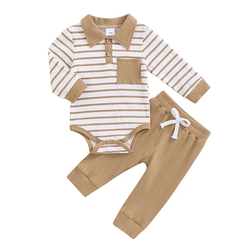 Newborn Baby Boy 2Pcs Romper
