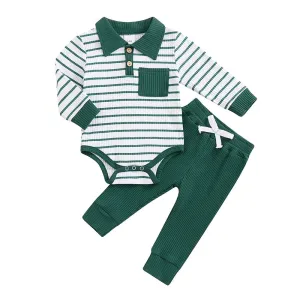 Newborn Baby Boy 2Pcs Romper