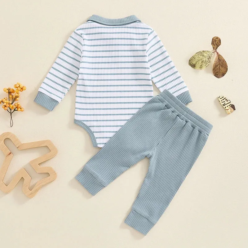 Newborn Baby Boy 2Pcs Romper