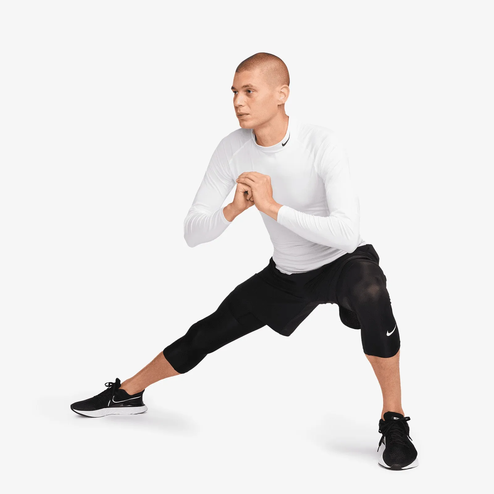 Nike Pro Dri-FIT 3/4-Length Pants - Black