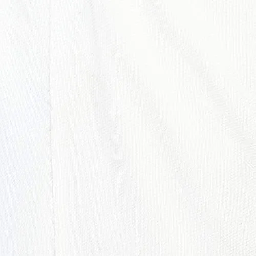 Nivia 2504-1 Polyester Cricket Pants, Men's Small (White/Grey)