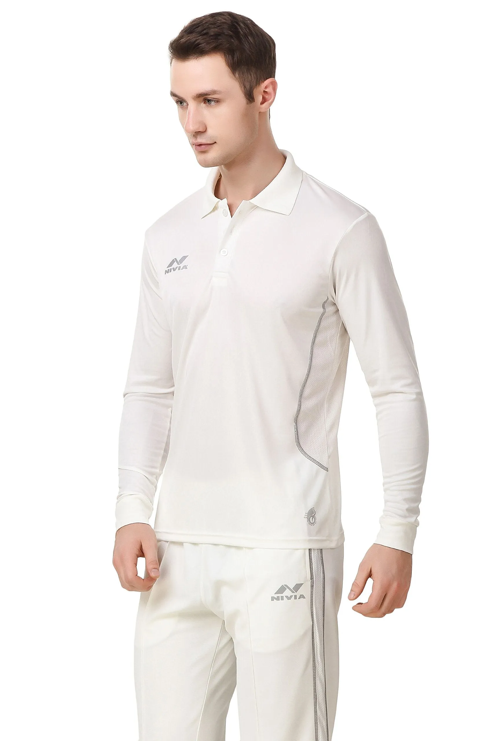 Nivia Lords Cricket Jersey Full Sleeves