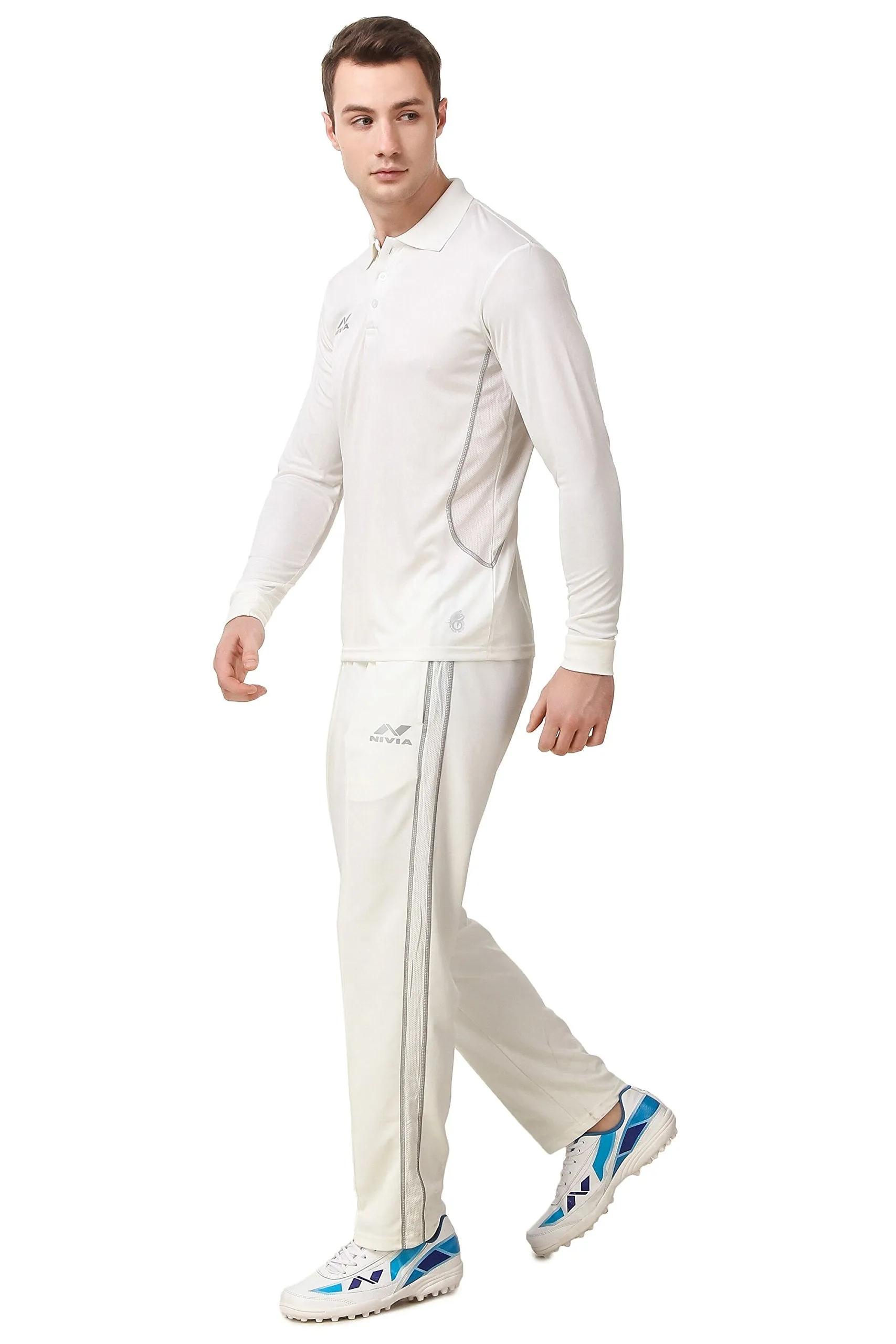 Nivia Lords Cricket Jersey Full Sleeves