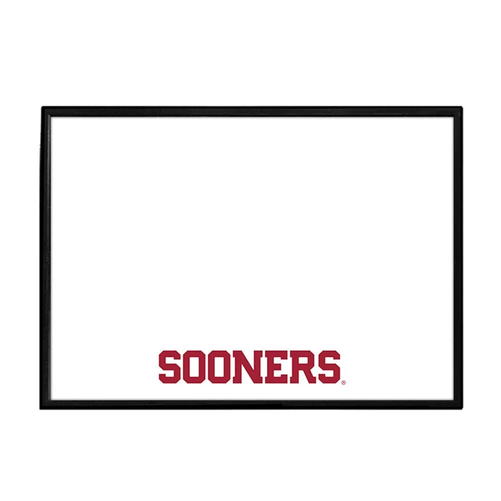 Oklahoma Sooners: Framed Dry Erase Board