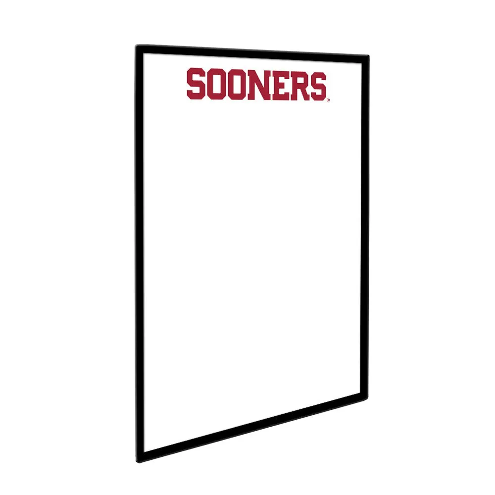 Oklahoma Sooners: Framed Dry Erase Board