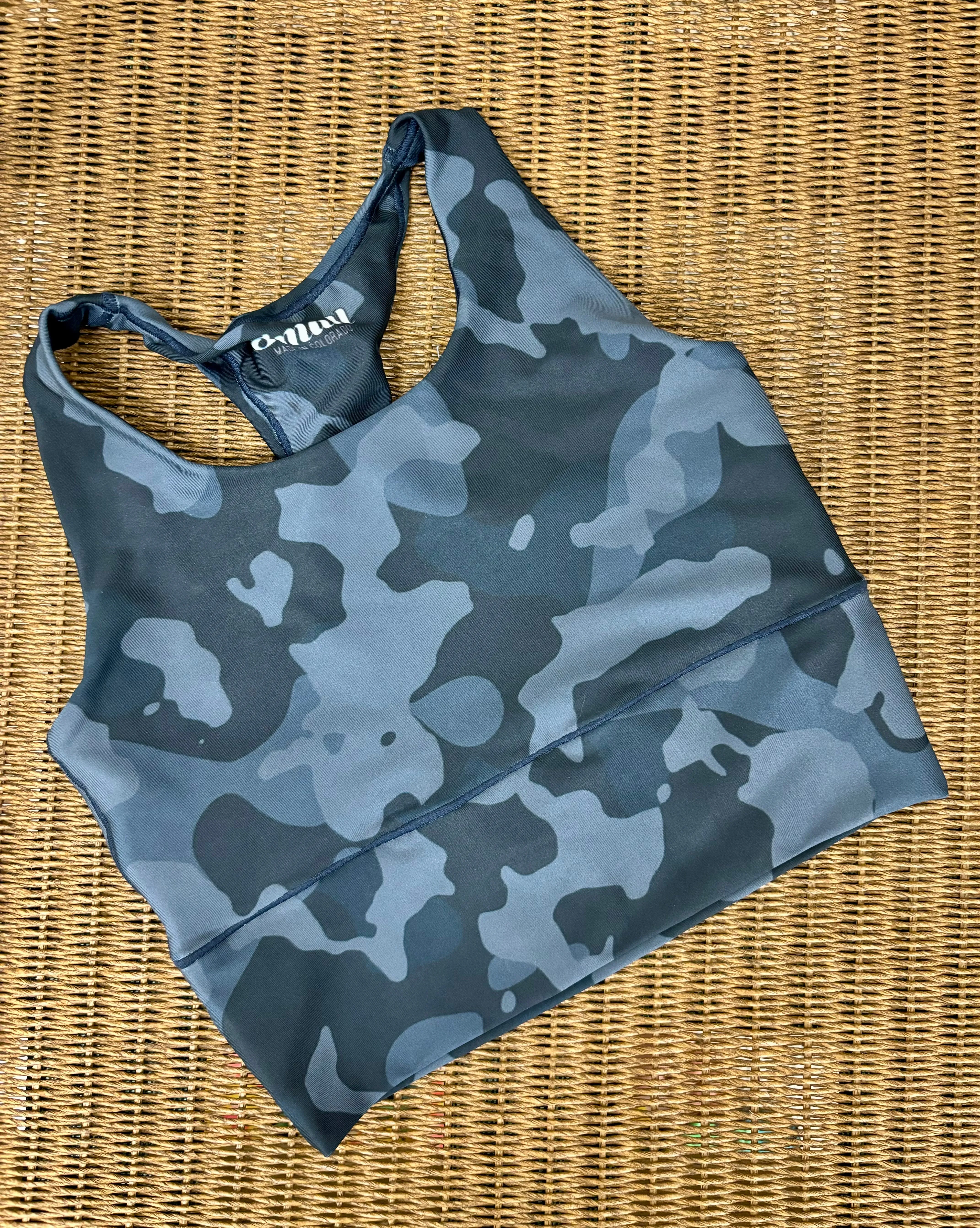 Onyx Camo Longline Sports Bra *FINAL SALE*