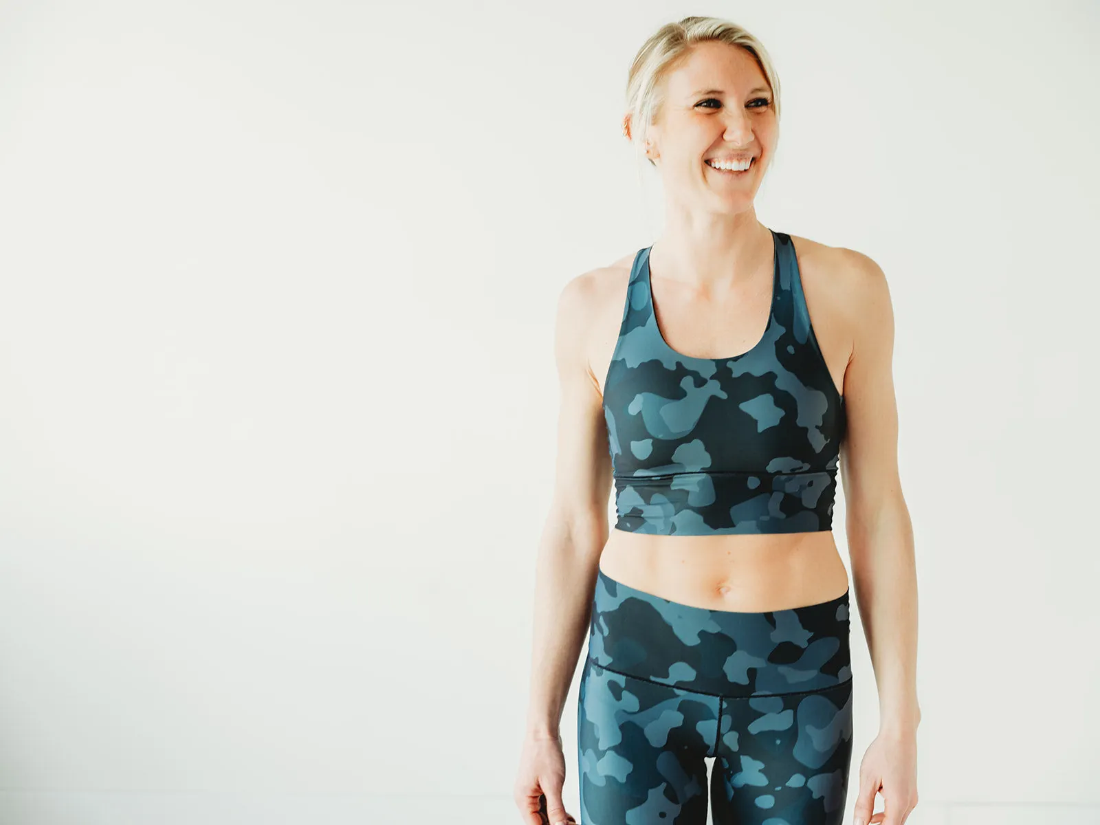 Onyx Camo Longline Sports Bra *FINAL SALE*