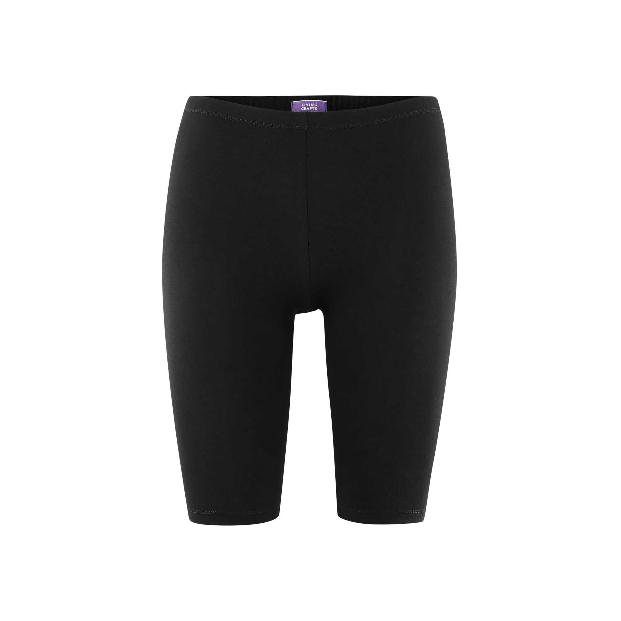 Organic Stretch Biker Shorts: Womens