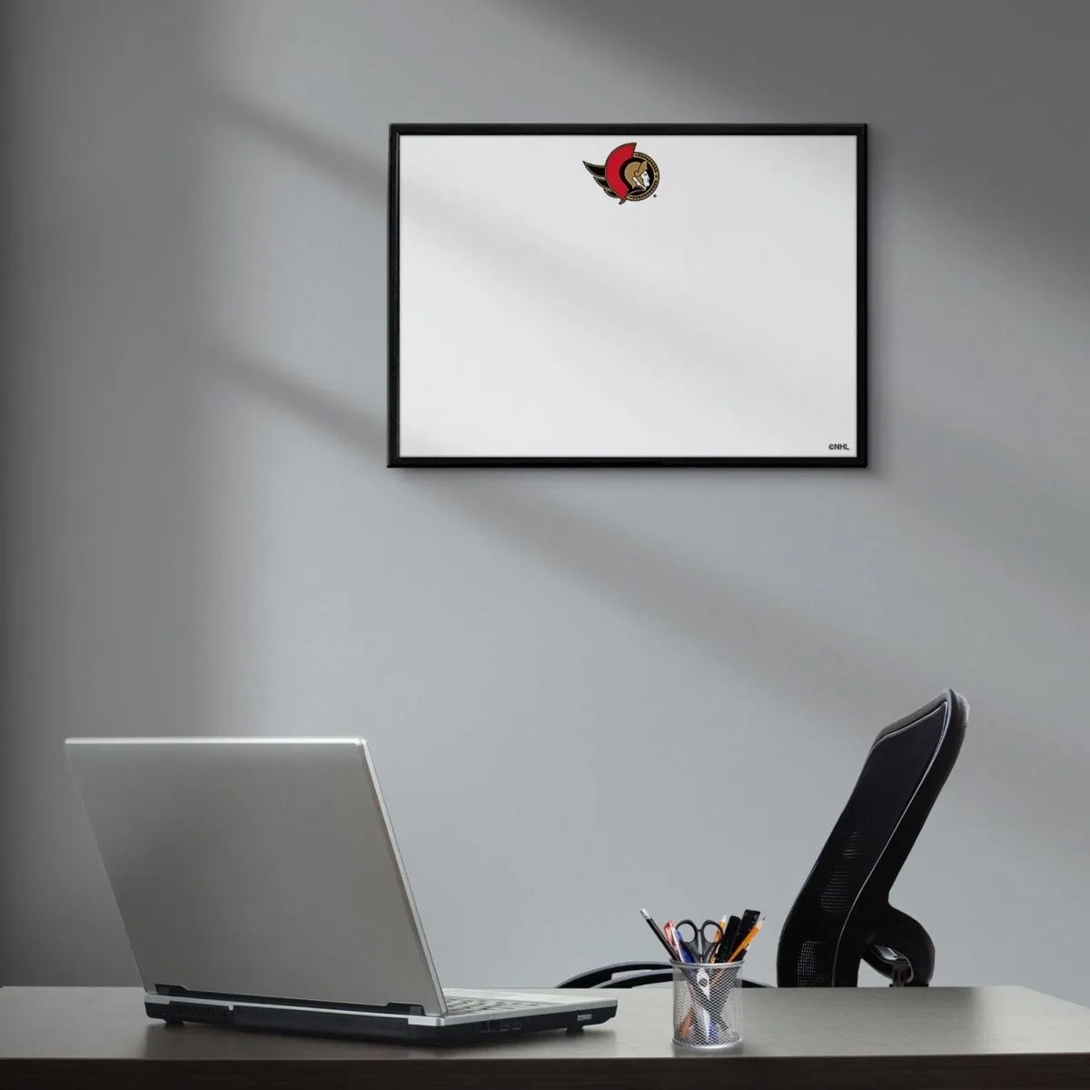 Ottawa Senators: Framed Dry Erase Board