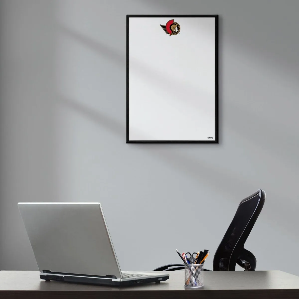 Ottawa Senators: Framed Dry Erase Board