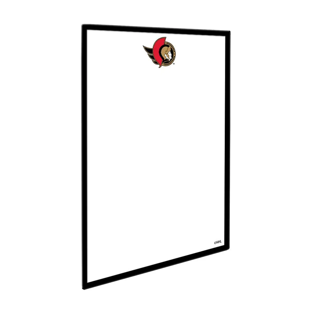 Ottawa Senators: Framed Dry Erase Board