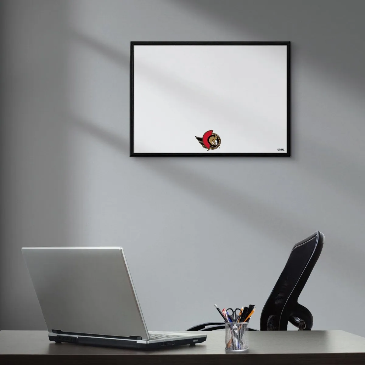 Ottawa Senators: Framed Dry Erase Board