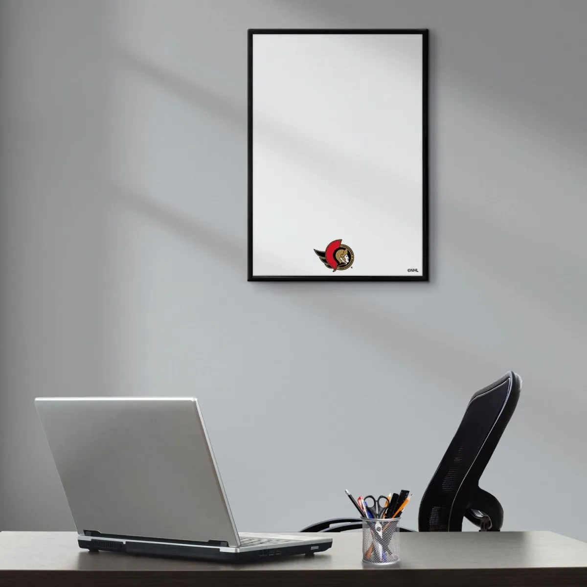Ottawa Senators: Framed Dry Erase Board