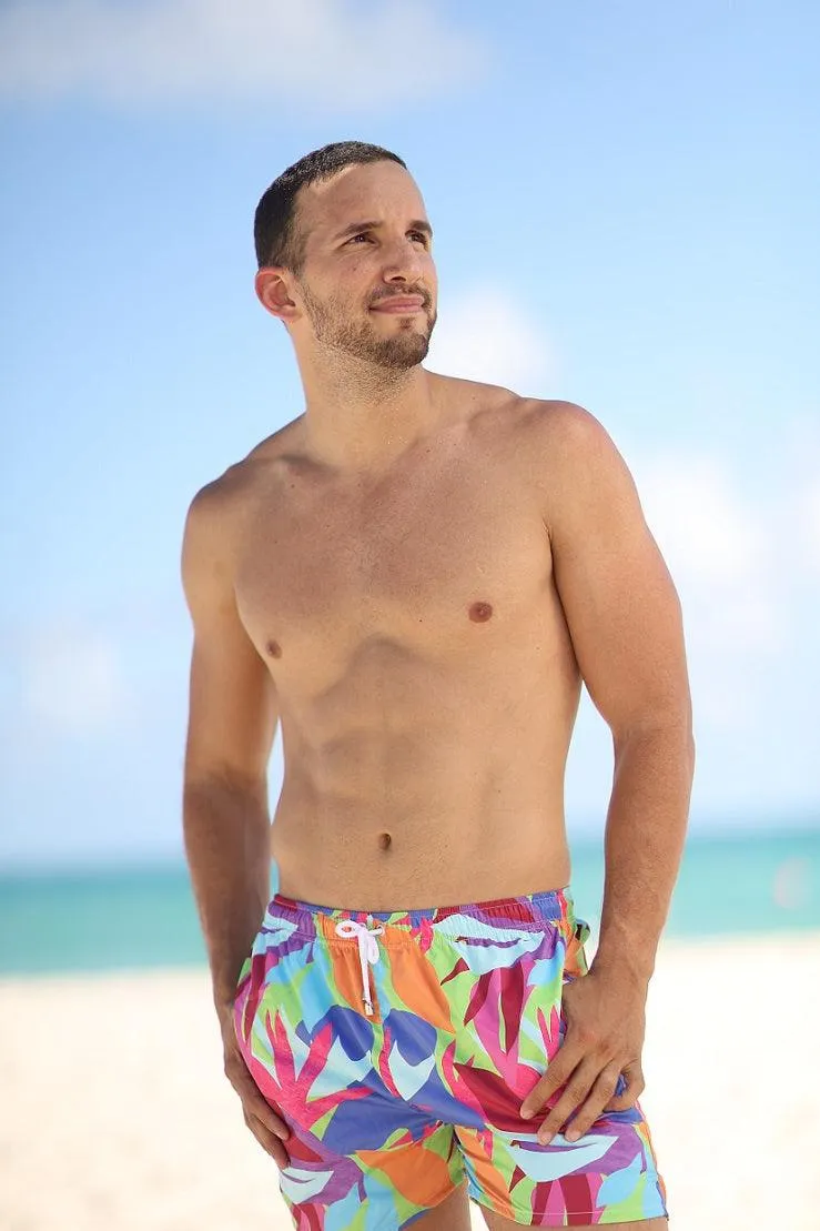 Pantaloneta de Hombre  | Men's Swim Trunks Quick Dry Shorts with Pockets 1001 06 02