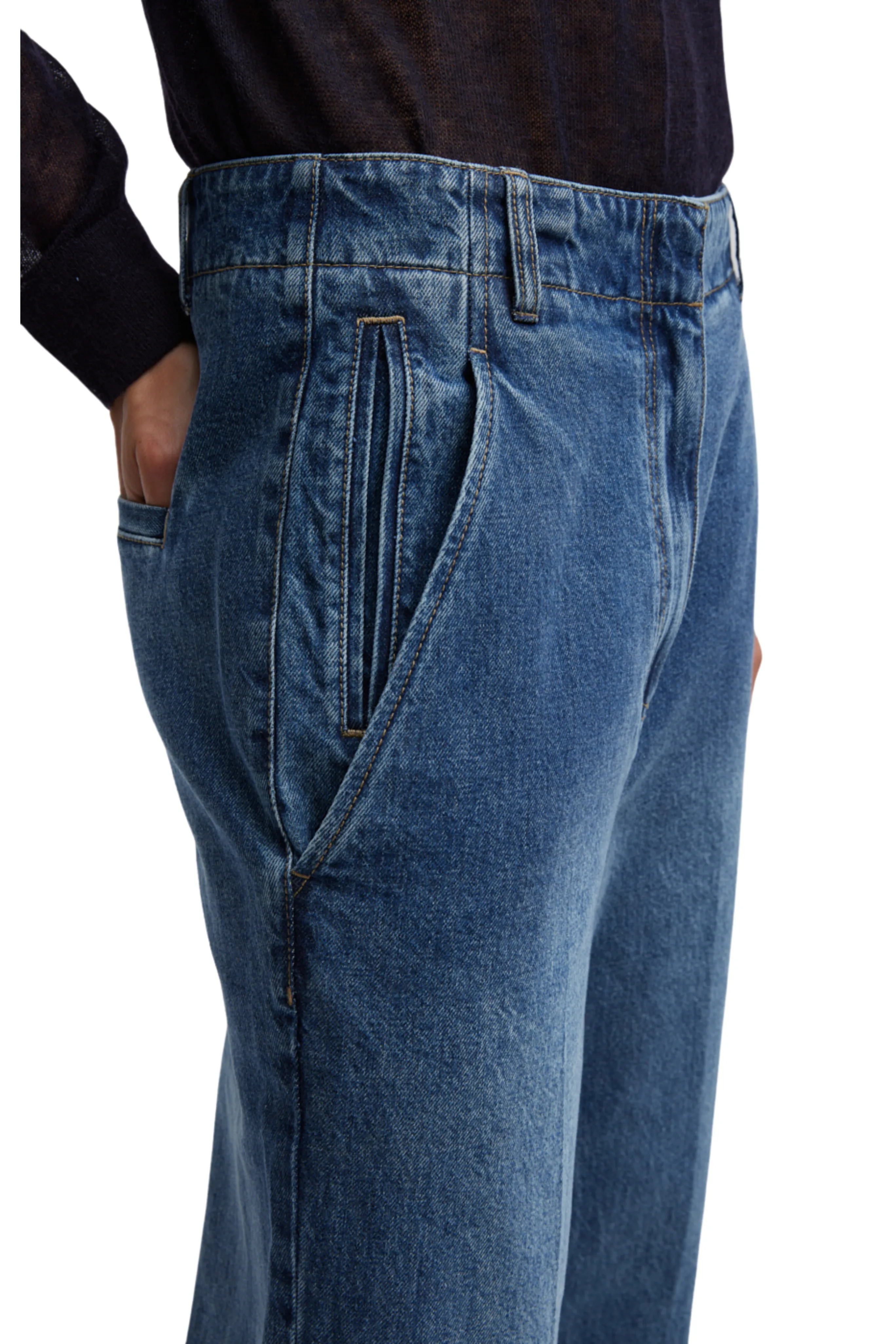 Petite Classic Wash Barry Jeans