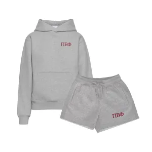 Pi Beta Phi Fave Fit Hoodie & Shorts Set
