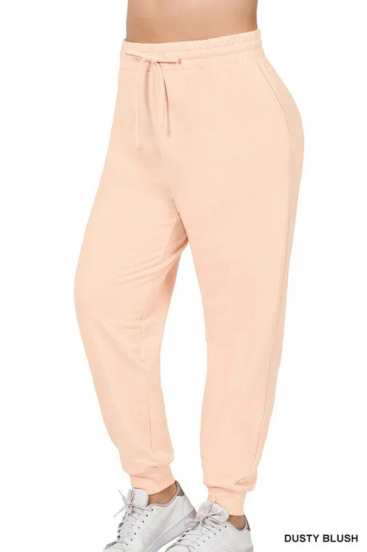 Plus French Terry Jogger Pants