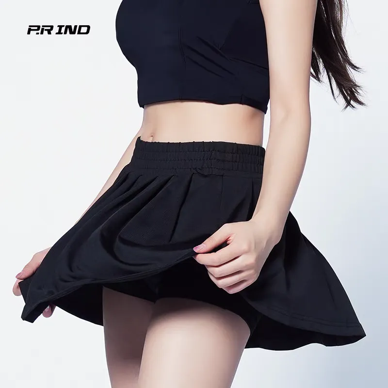 P.R IND Sport Short Skirt 1080 Black