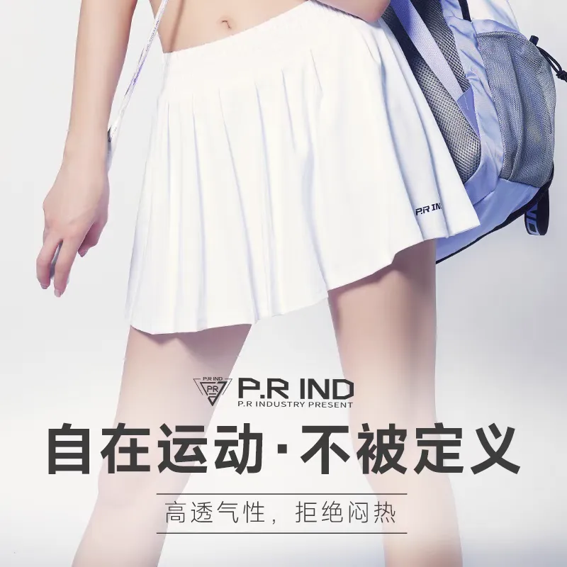 P.R IND Sport Short Skirt 1080 White