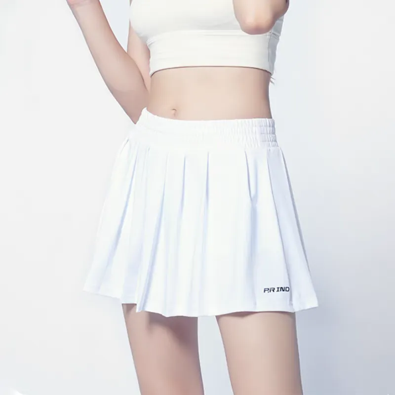 P.R IND Sport Short Skirt 1080 White