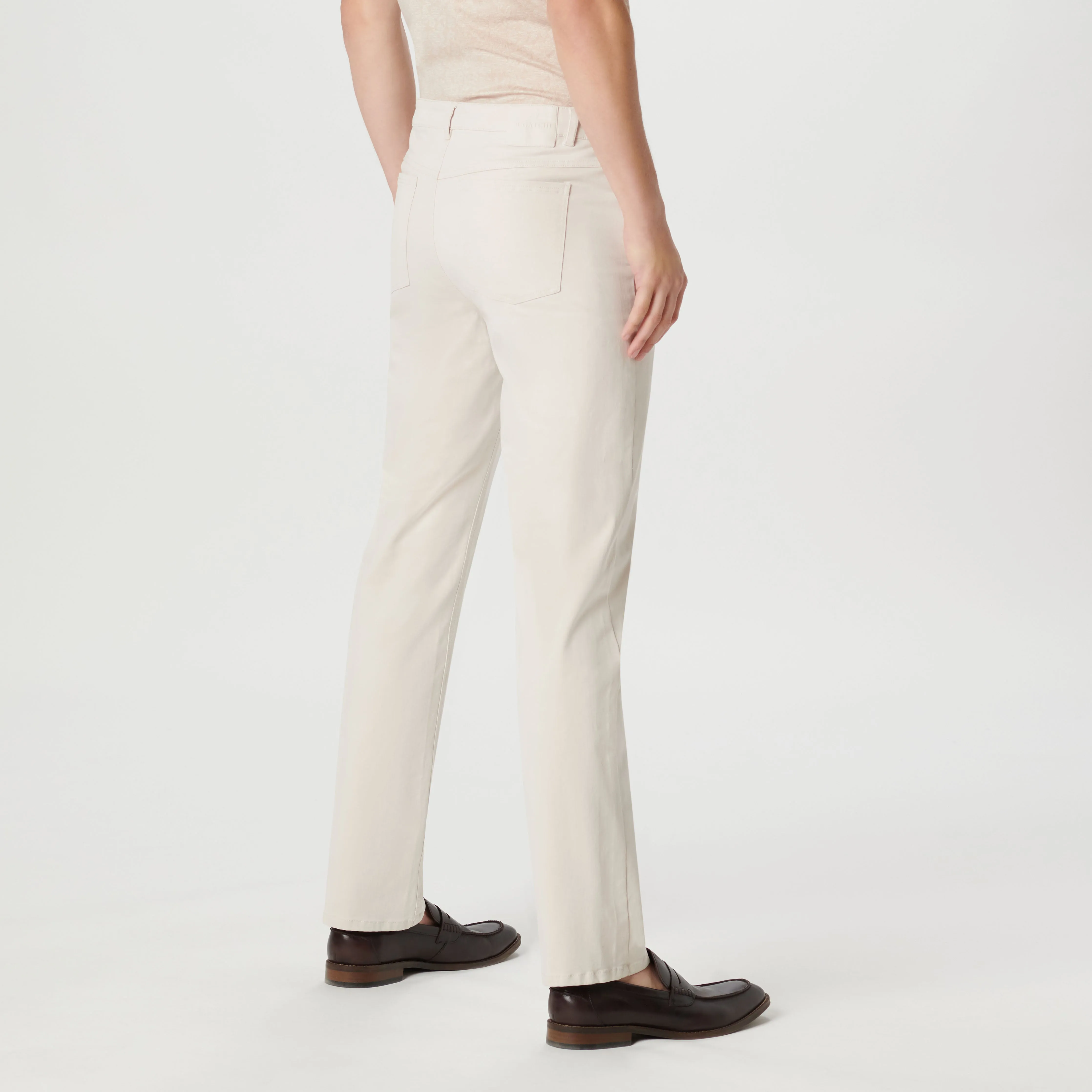 Preston Solid Five Pocket Pant
