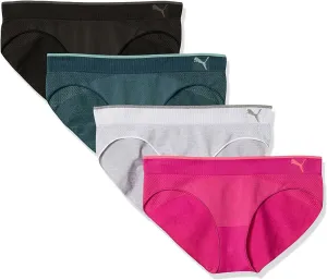 Puma Women's 4 Pack Sports Stretch Bikini