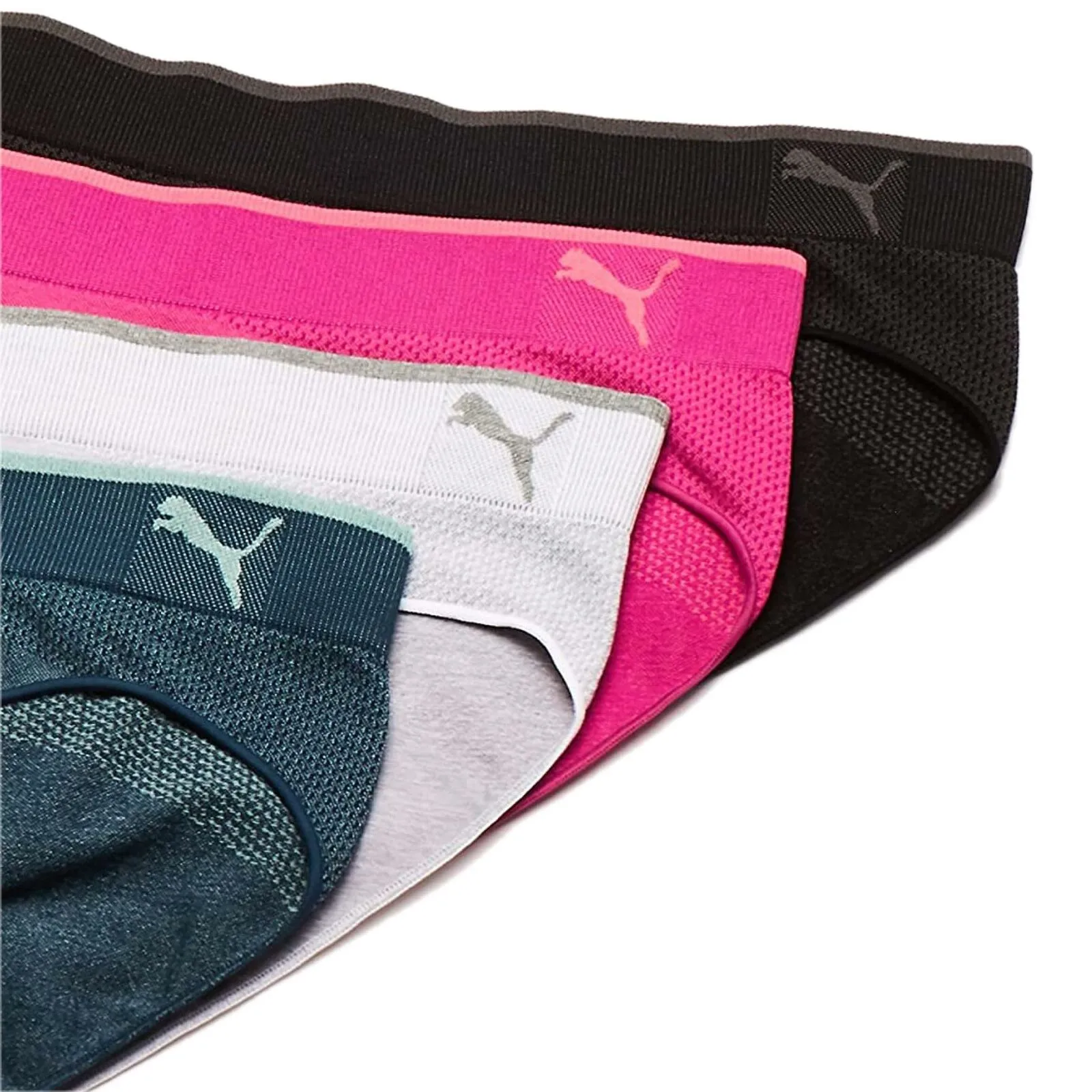 Puma Women's 4 Pack Sports Stretch Bikini
