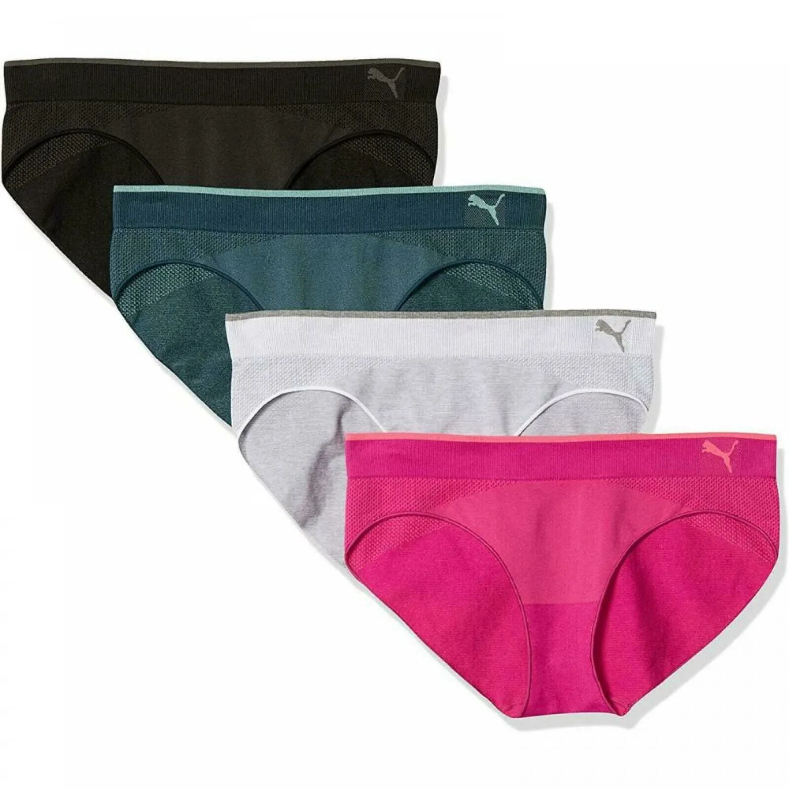 Puma Women's 4 Pack Sports Stretch Bikini