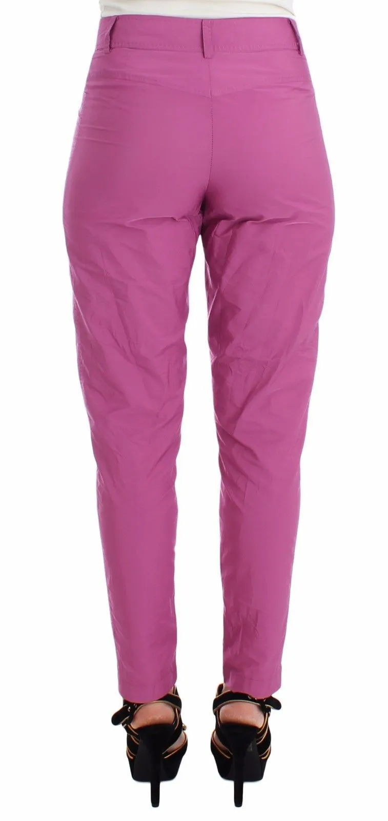 Purple Chinos Casual Dress Pants Khakis