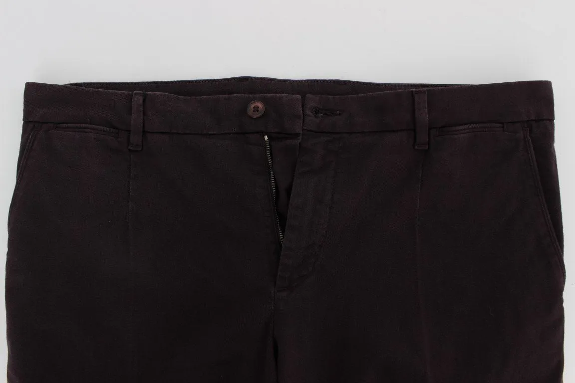 Purple Denim Casual Jeans
