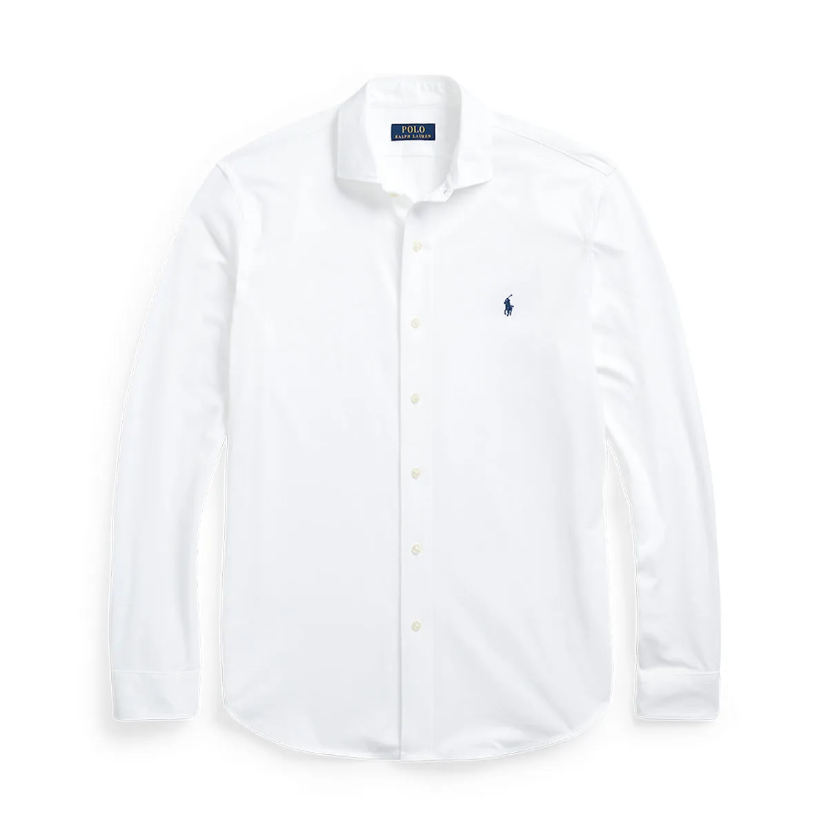 Ralph Lauren - Classic Jersey Shirt in White