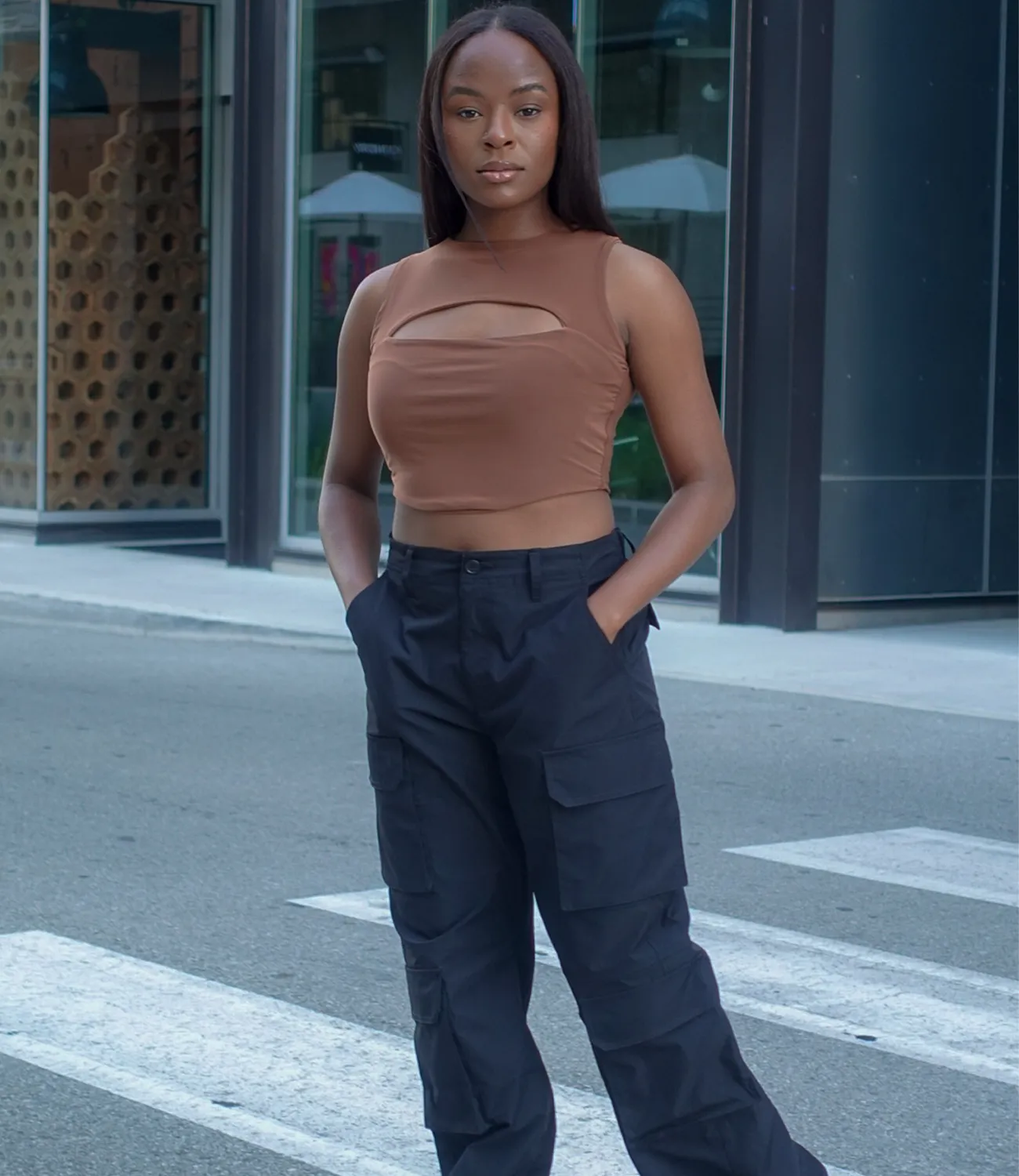 Ready To Roll Cargo Pants(Black)