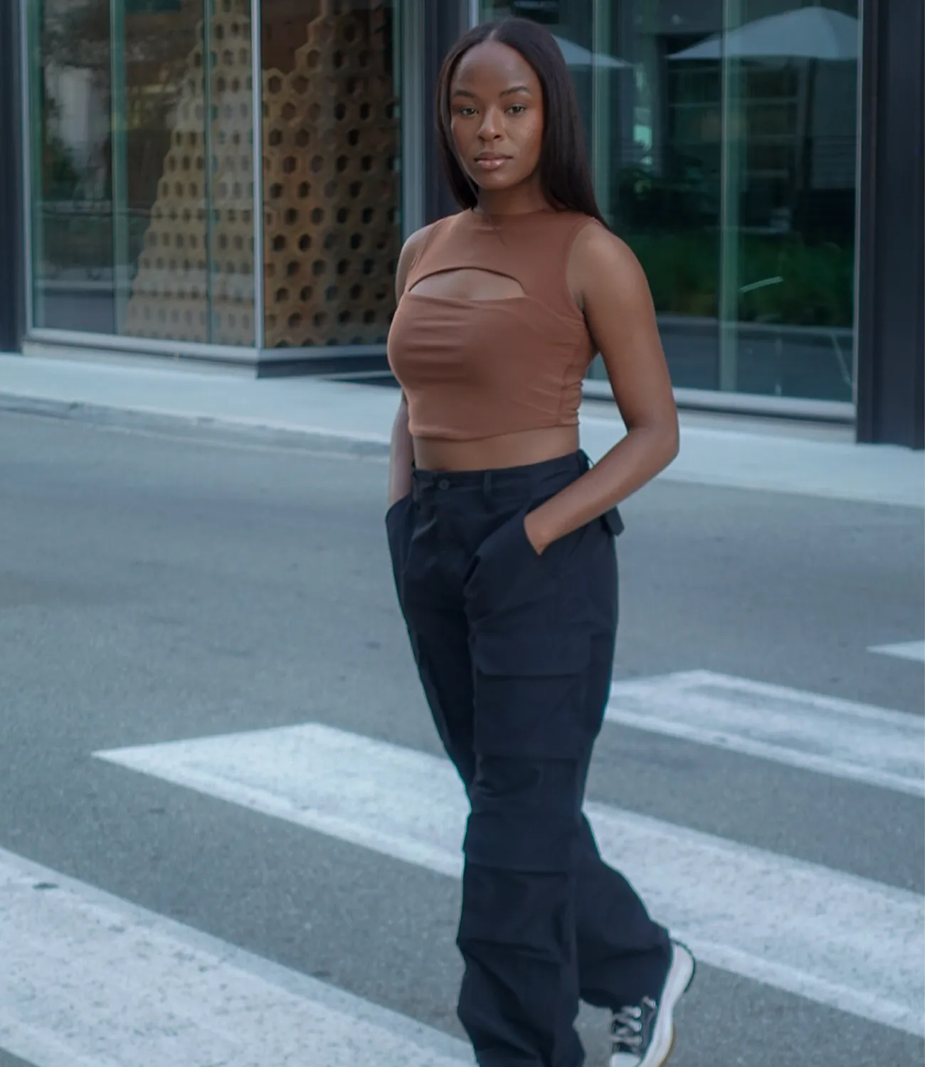 Ready To Roll Cargo Pants(Black)
