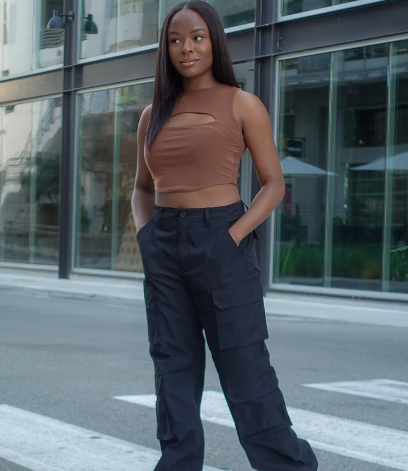 Ready To Roll Cargo Pants(Black)