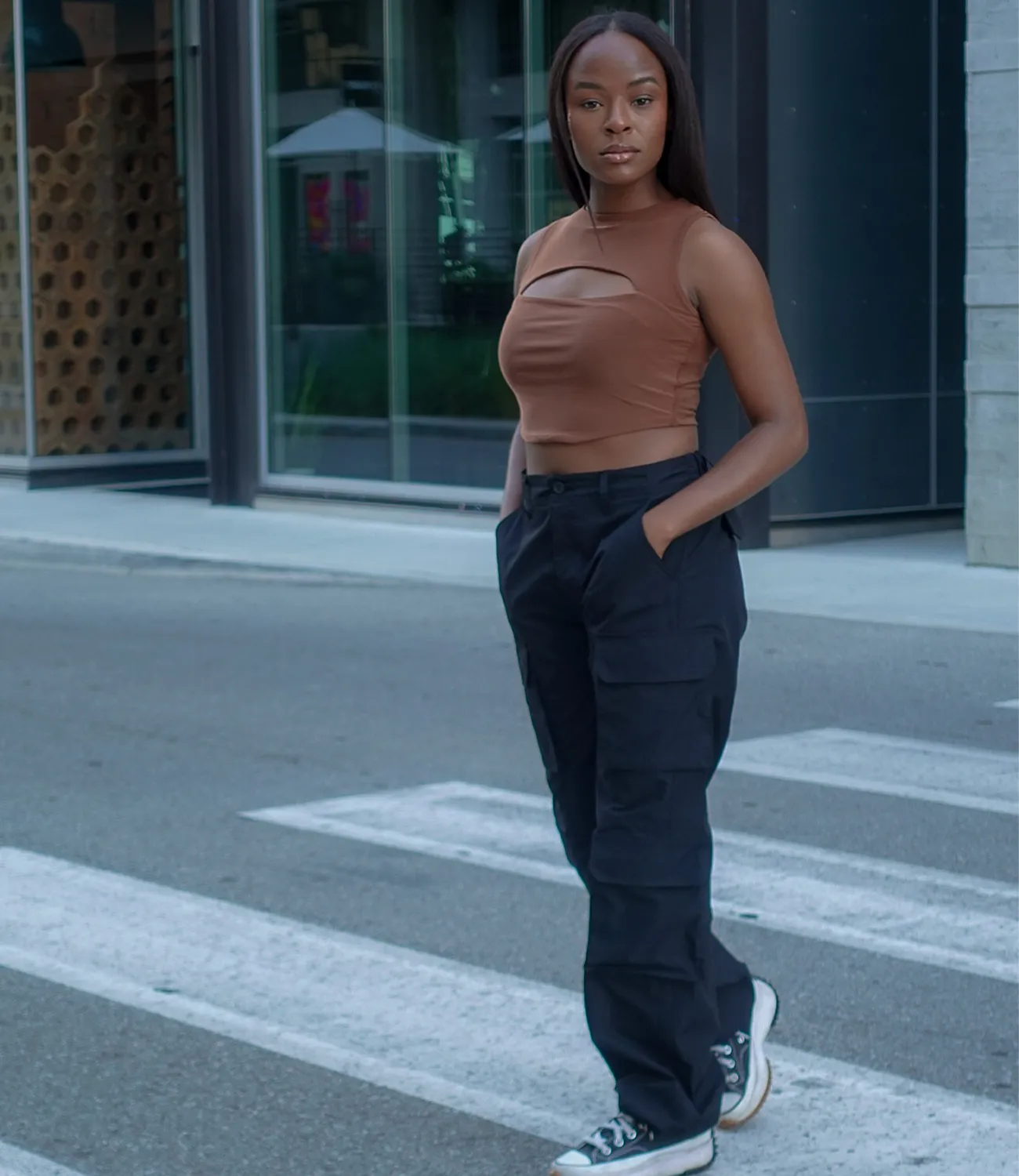 Ready To Roll Cargo Pants(Black)