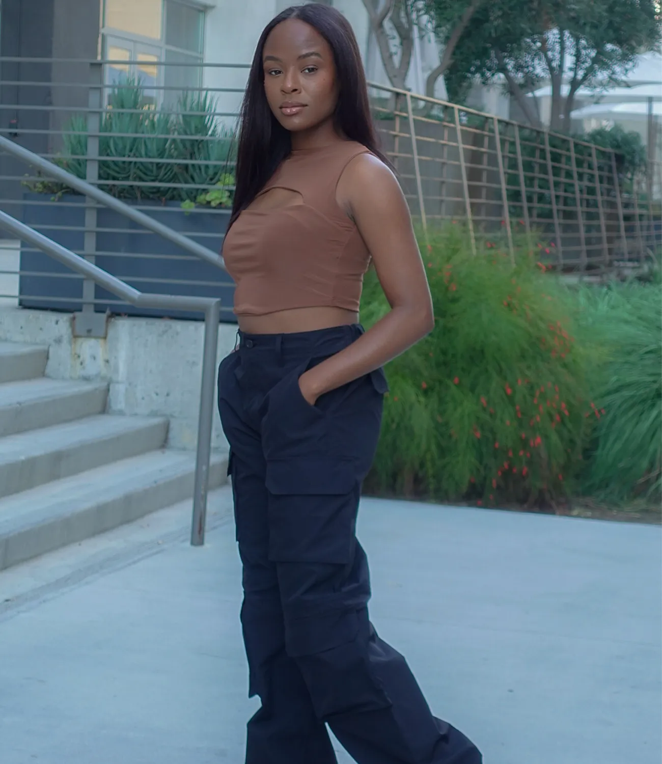 Ready To Roll Cargo Pants(Black)