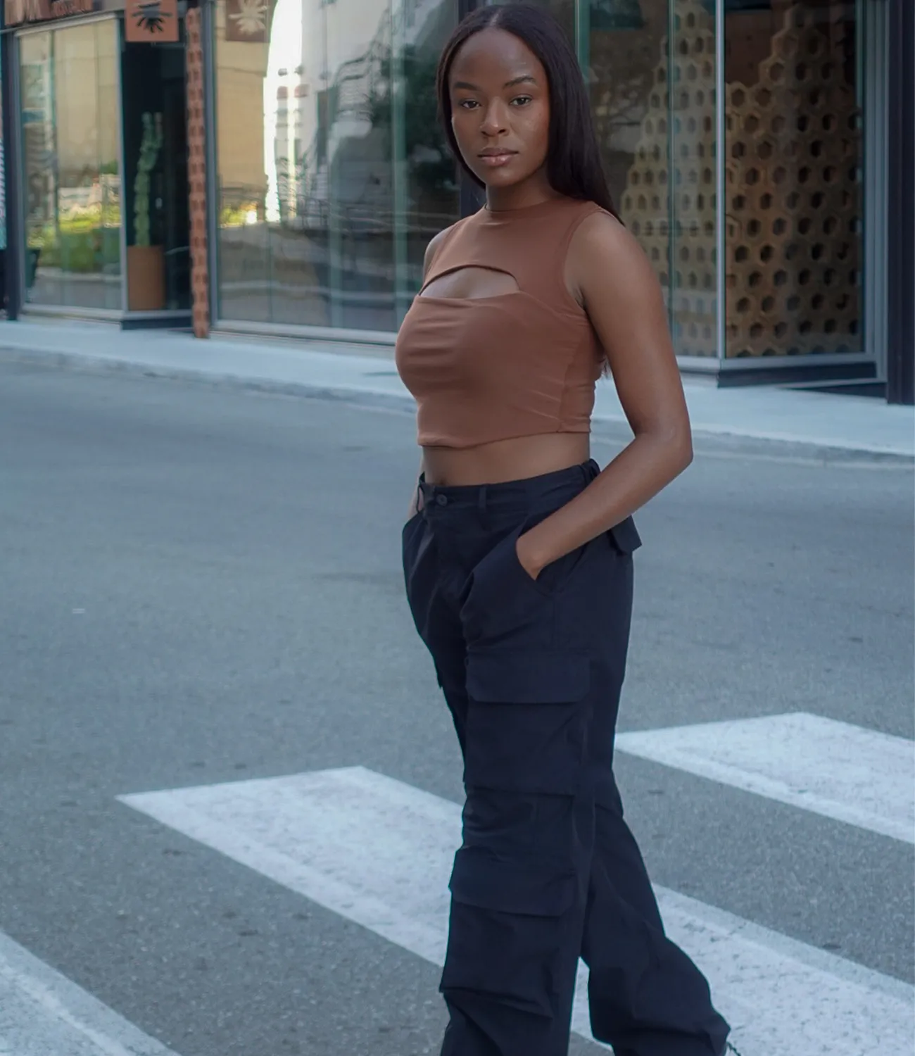 Ready To Roll Cargo Pants(Black)