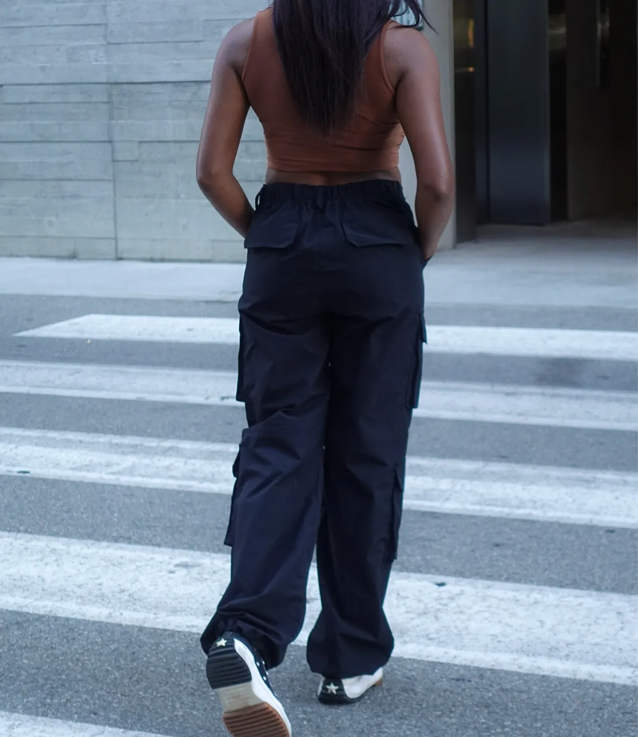 Ready To Roll Cargo Pants(Black)