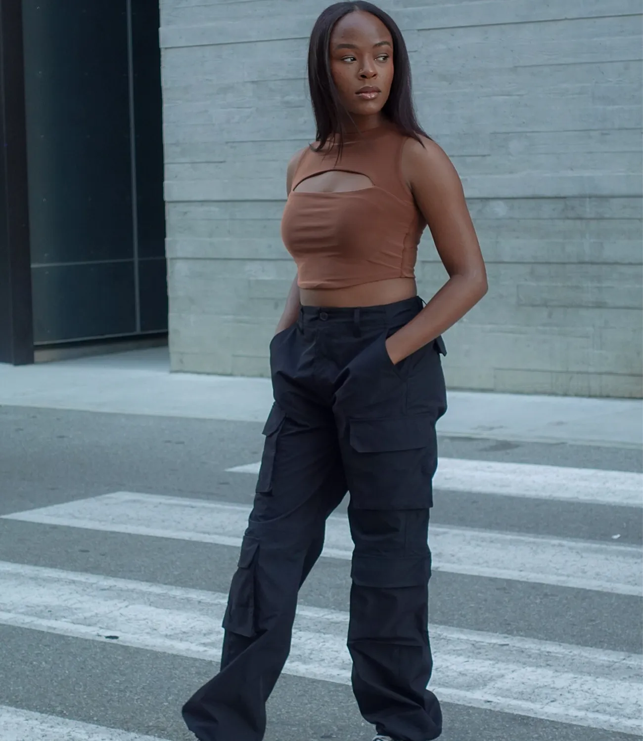 Ready To Roll Cargo Pants(Black)