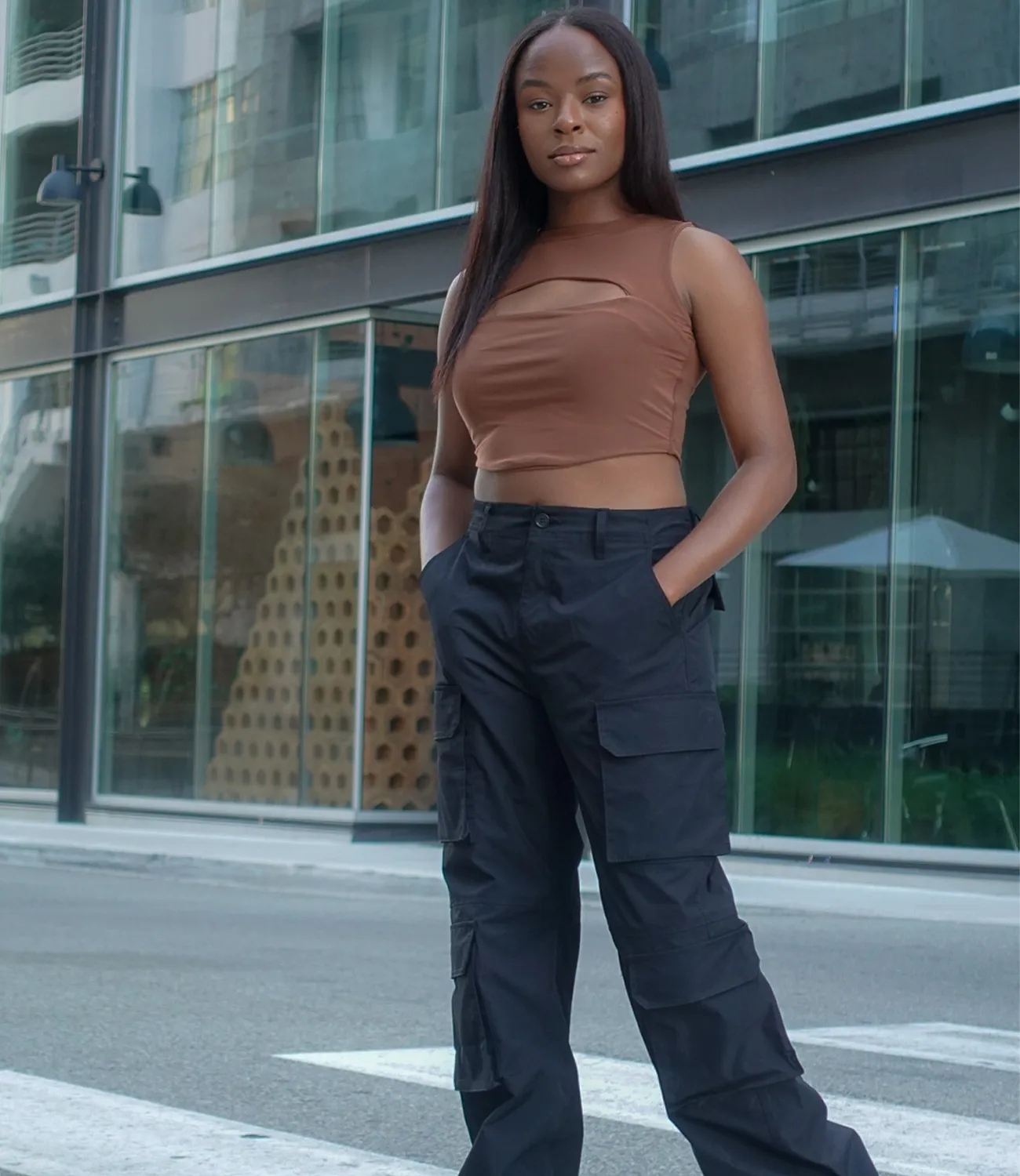 Ready To Roll Cargo Pants(Black)