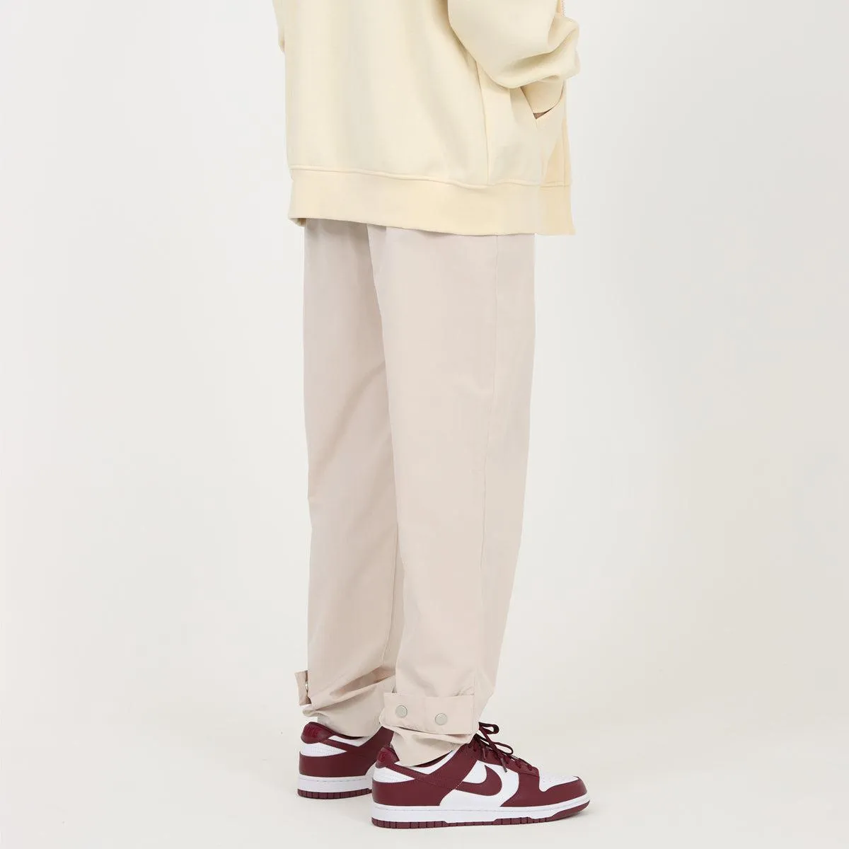 Rear Side Buttons Sports Pants